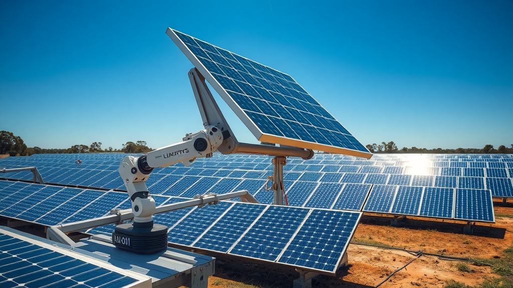 Robots IA et Panneaux Solaires : La Révolution Qui Accélère la Transition Énergétique