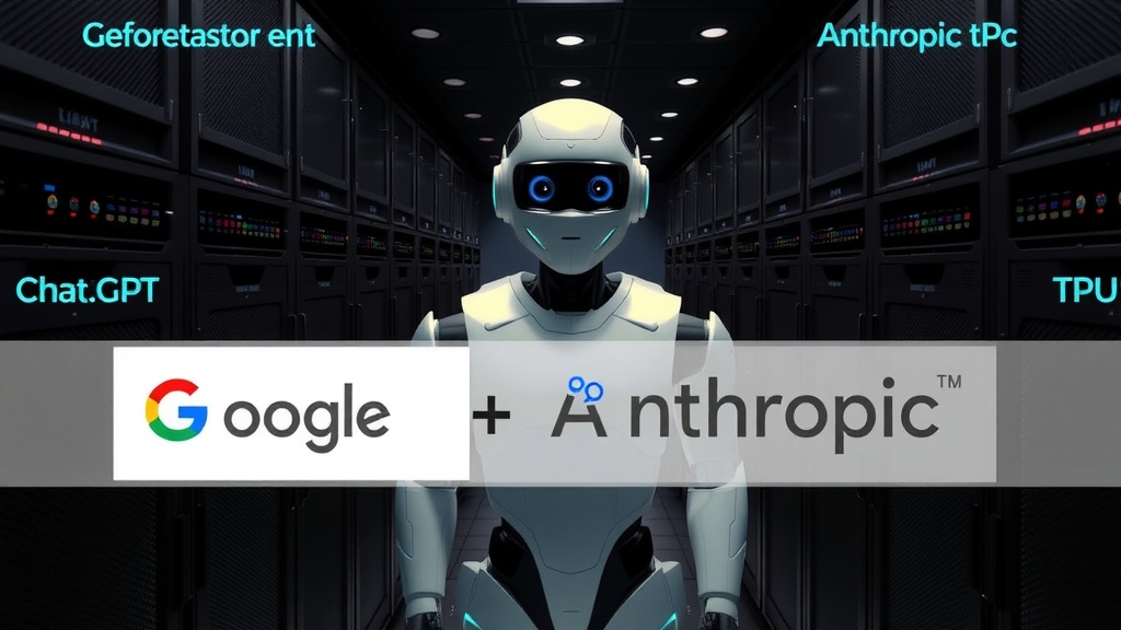 Google s'allie à Anthropic : stratégie anti-ChatGPT avec une puissance de calcul massive
