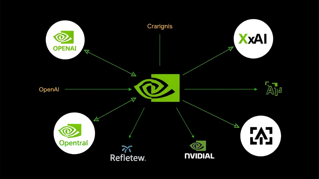 Empire IA de Nvidia : Cartographie des Investissements Stratégiques en 2025