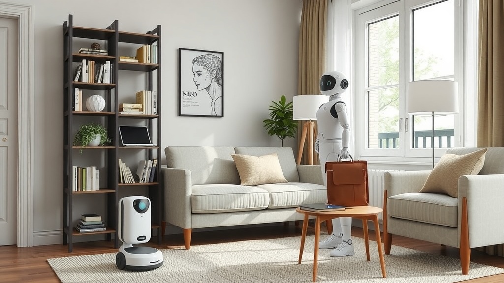 Neo : Le Robot Domestique Qui Fera Votre Ménage Dès 2026