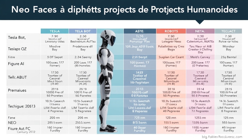 Illustration complémentaire sur robot humanoïde