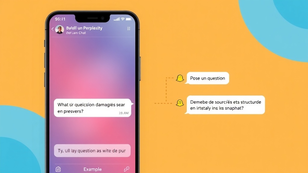 Illustration complémentaire sur Snapchat Perplexity partenariat