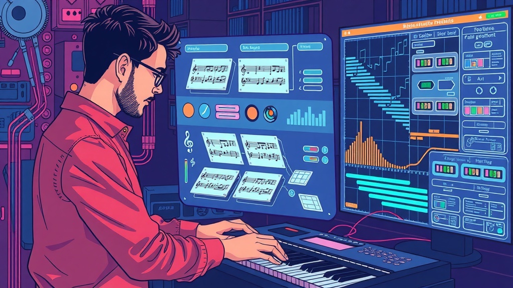 Illustration complémentaire sur musique IA