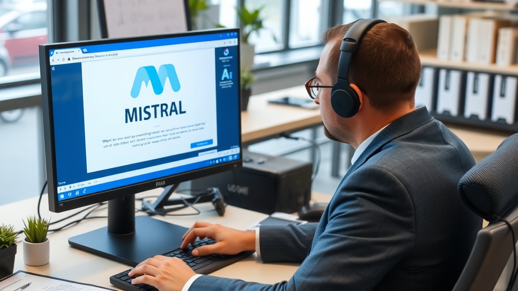 Mistral AI dans l'administration : 10.000 agents publics testent l'Assistant IA