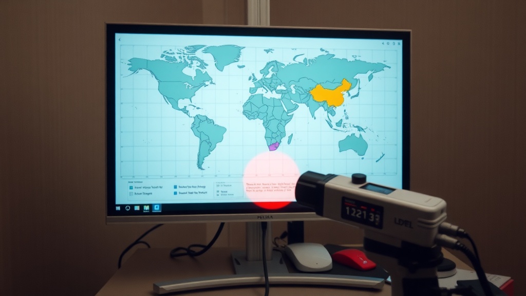 Illustration complémentaire sur écran professionnel