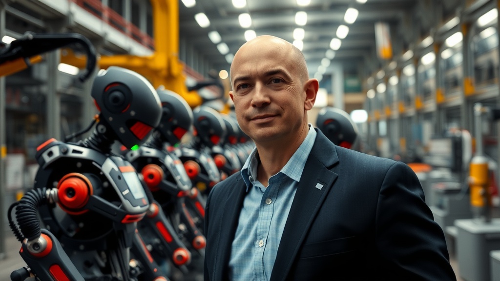 Prometheus : Jeff Bezos investit 6,2 milliards dans l'IA physique industrielle