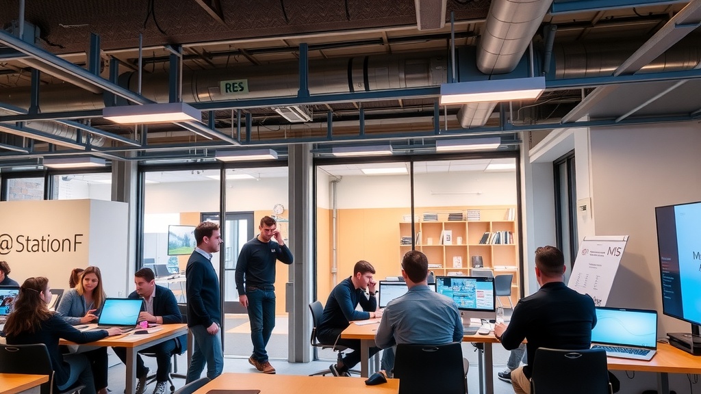 Illustration complémentaire sur entrepreneuriat IA