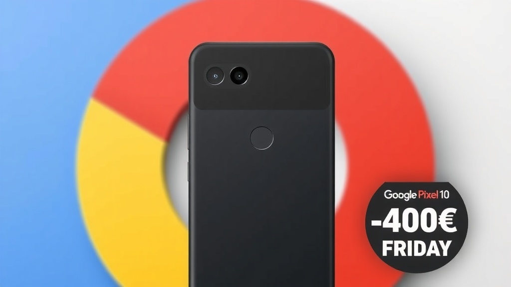 Google Pixel 10 à 535€ : La meilleure offre du Black Friday 2025 à saisir