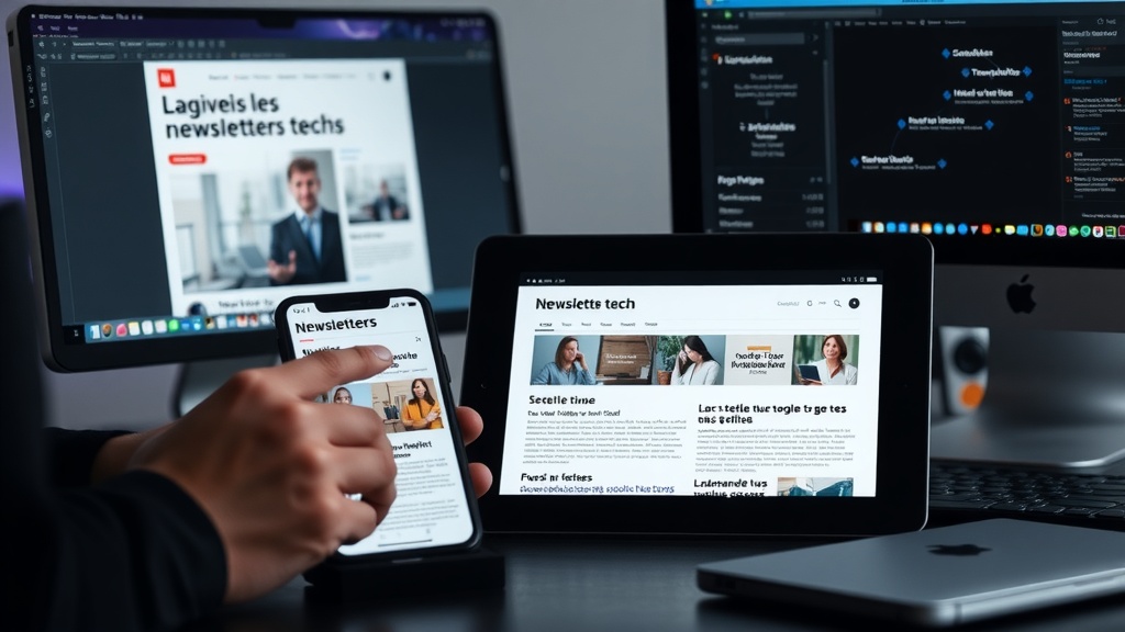 Top 9 des meilleures newsletters tech en français pour une veille efficace en 2025