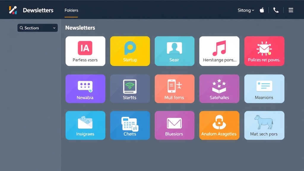 Illustration complémentaire sur newsletters tech français