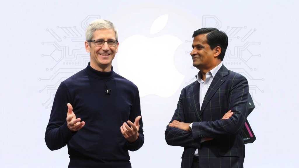 Apple remanie sa stratégie IA : Tim Cook remplace John Giannandrea par un expert de Google