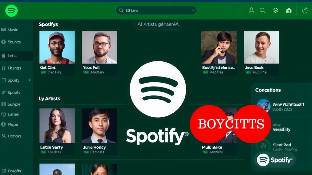 La crise de Spotify en 2025 : IA, artistes fantômes et boycott massif