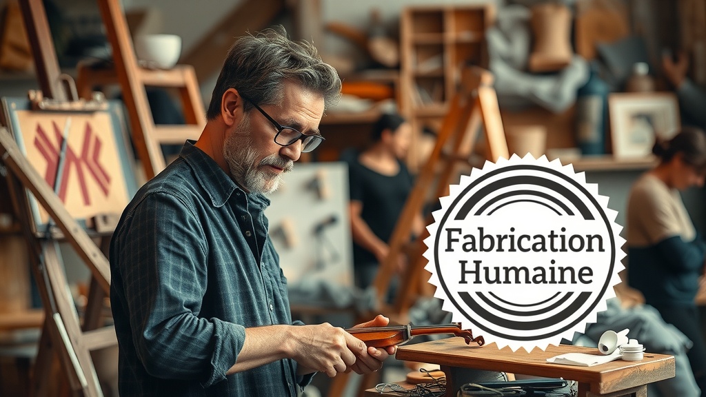 Label 'Fabrication Humaine' : Quand l'art résiste à l'IA générative en 2026