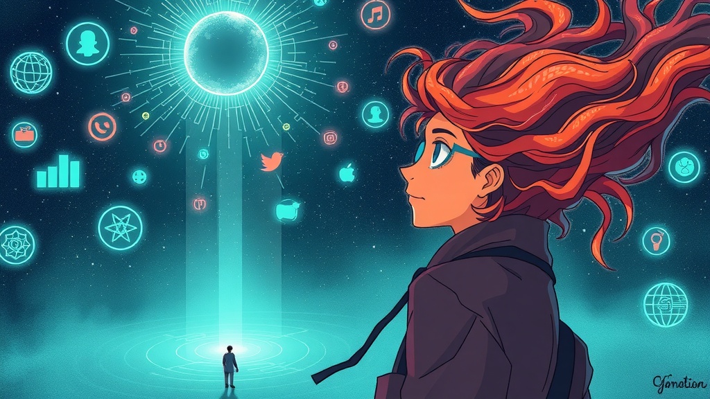 Illustration complémentaire sur IA et internet