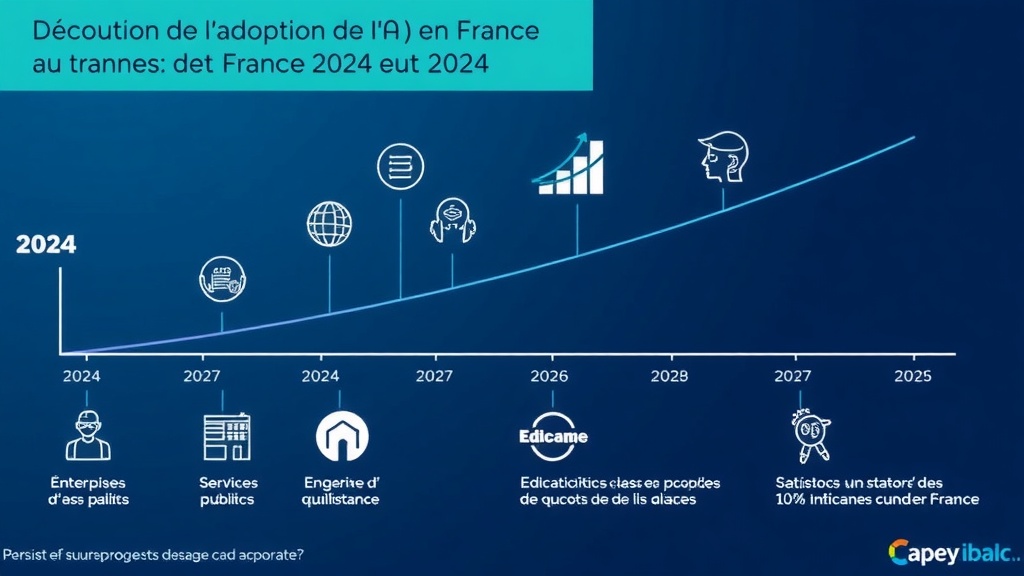 Illustration complémentaire sur adoption IA France