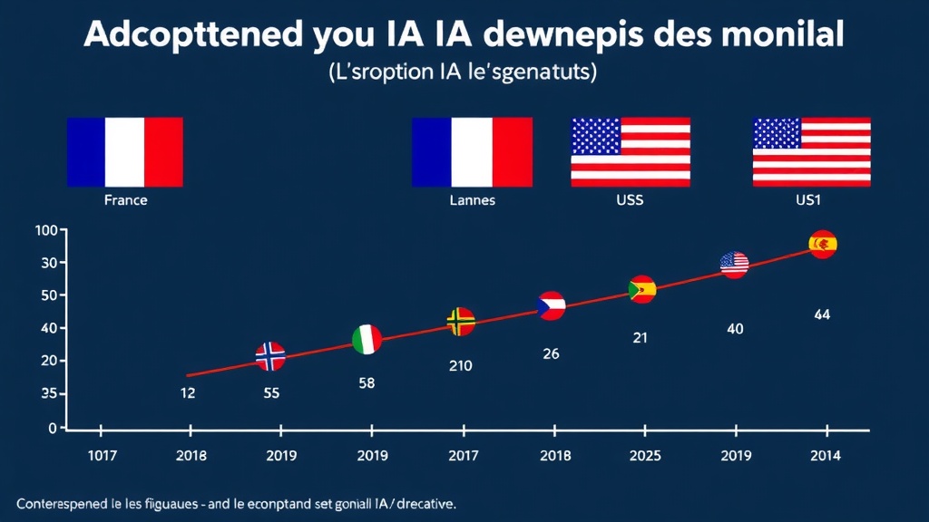 La France au 5e rang mondial d'adoption de l'IA générative : analyse 2026