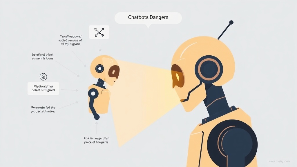 Illustration 3 sur chatbots dangers