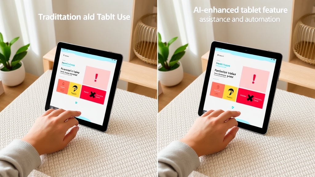 Illustration 1 sur tablettes IA