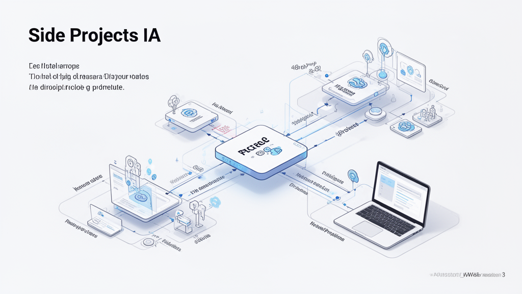 Illustration 3 sur side projects IA Illustration 3 sur side projects IA