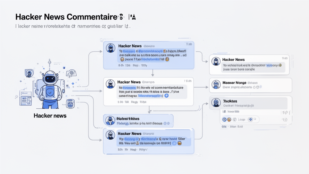 Illustration 3 sur hacker news commentaires ia Illustration 3 sur hacker news commentaires ia