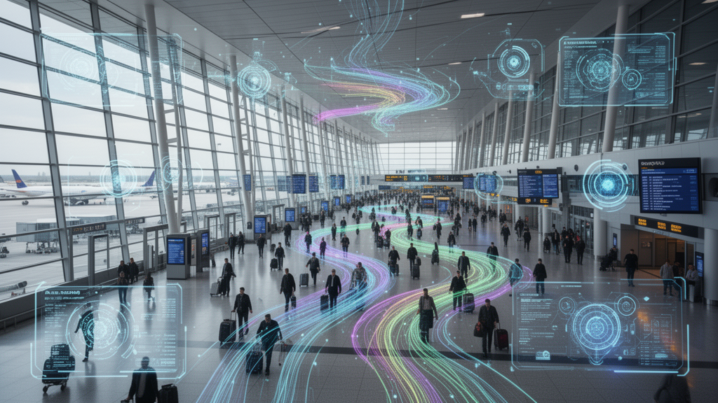 IA et Aéroports : Comment Réduire les Temps d'Attente des Passagers