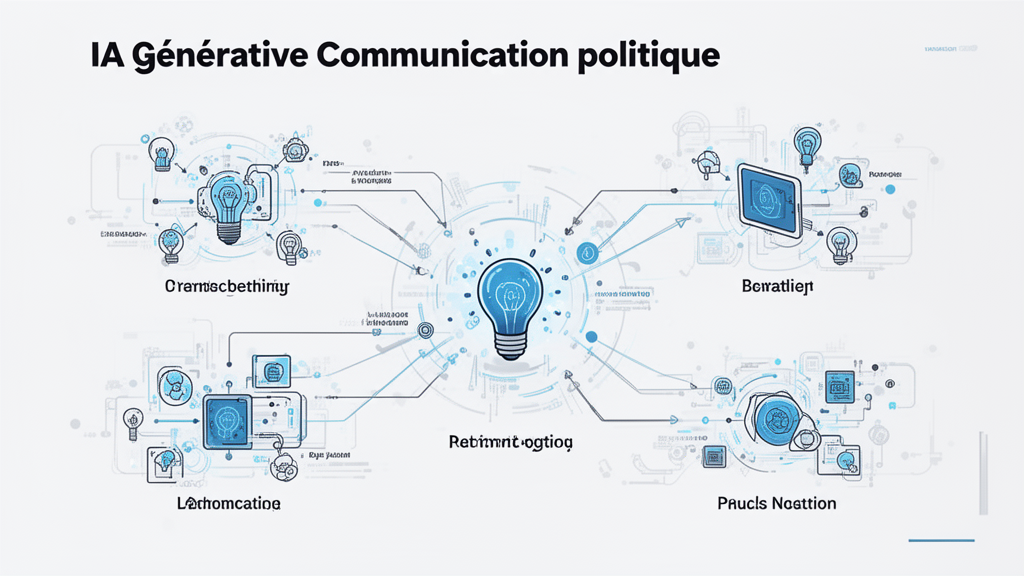 Illustration 3 sur IA générative communication politique Illustration 3 sur IA générative communication politique