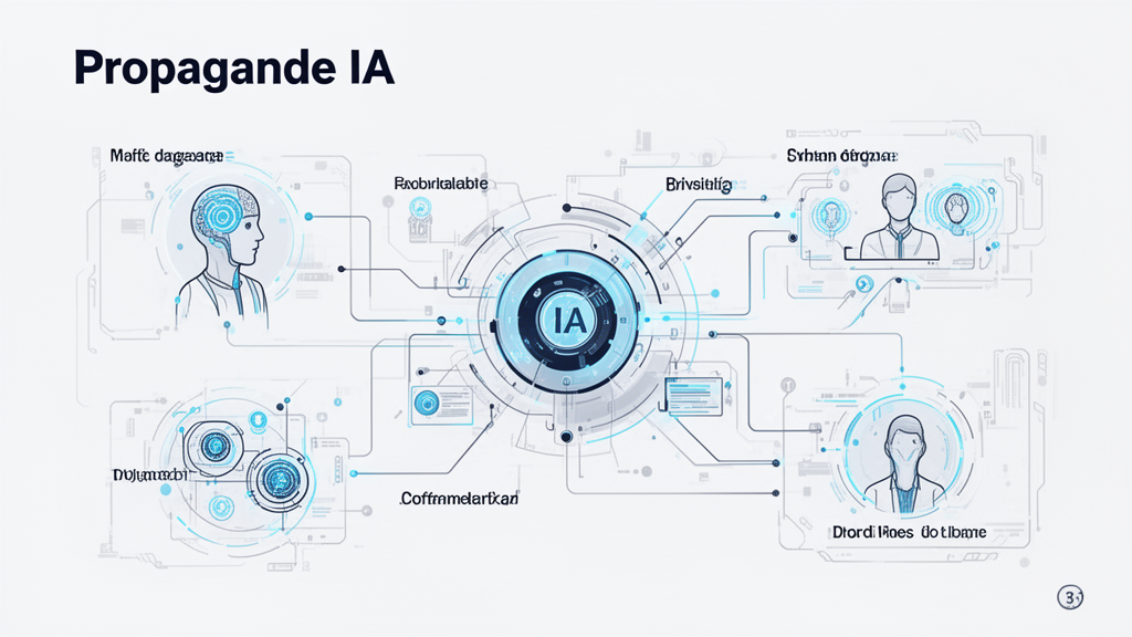 Illustration 3 sur propagande IA