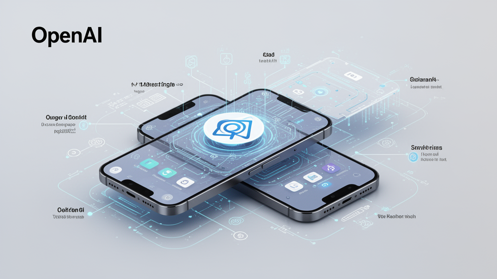 Illustration 3 sur smartphone OpenAI