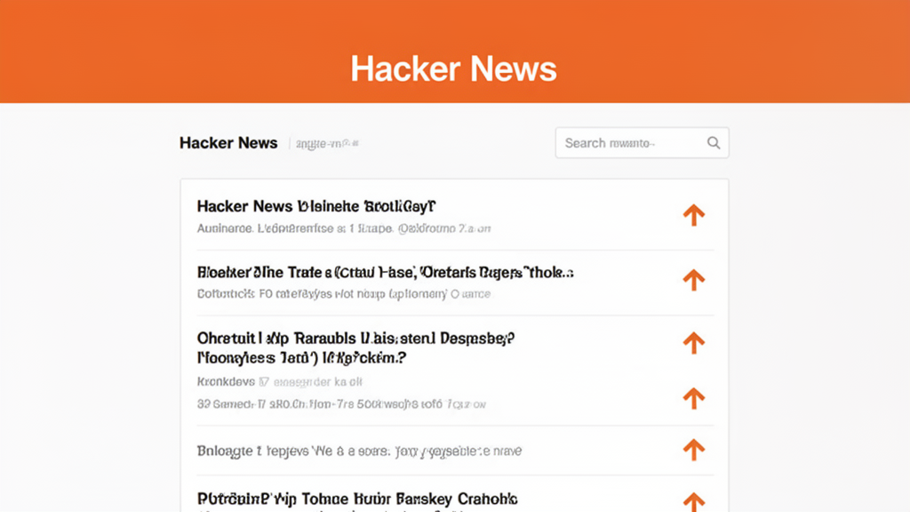 Hacker News : Le Forum Tech Incontournable pour Entrepreneurs et Développeurs