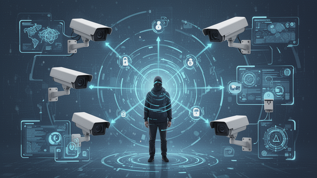 Illustration 1 sur surveillance IA Illustration 1 sur surveillance IA