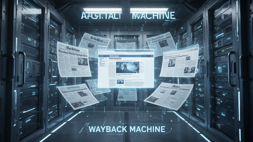 Wayback Machine bloquée : médias contre préservation journalistique