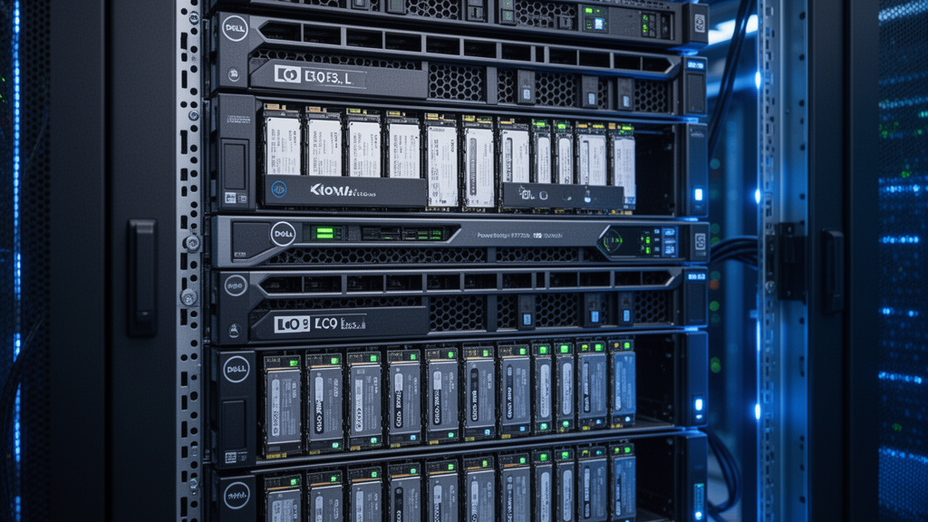 Stockage 10 PB en 2RU : Dell et Kioxia révolutionnent les serveurs flash