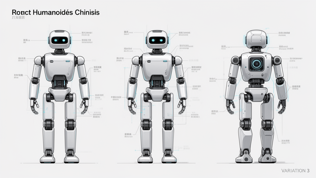 Illustration 3 sur robots humanoïdes chinois