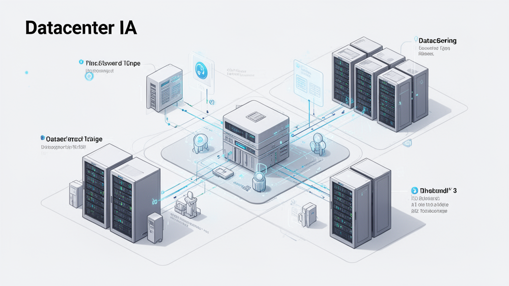 Illustration 3 sur datacenter IA Illustration 3 sur datacenter IA