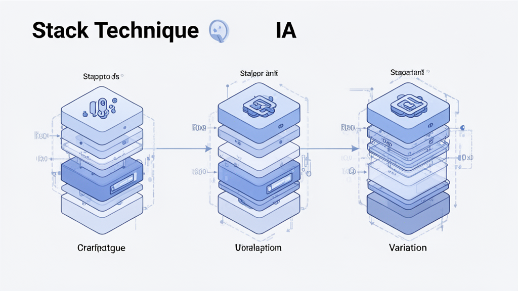 Illustration 3 sur stack technique IA Illustration 3 sur stack technique IA