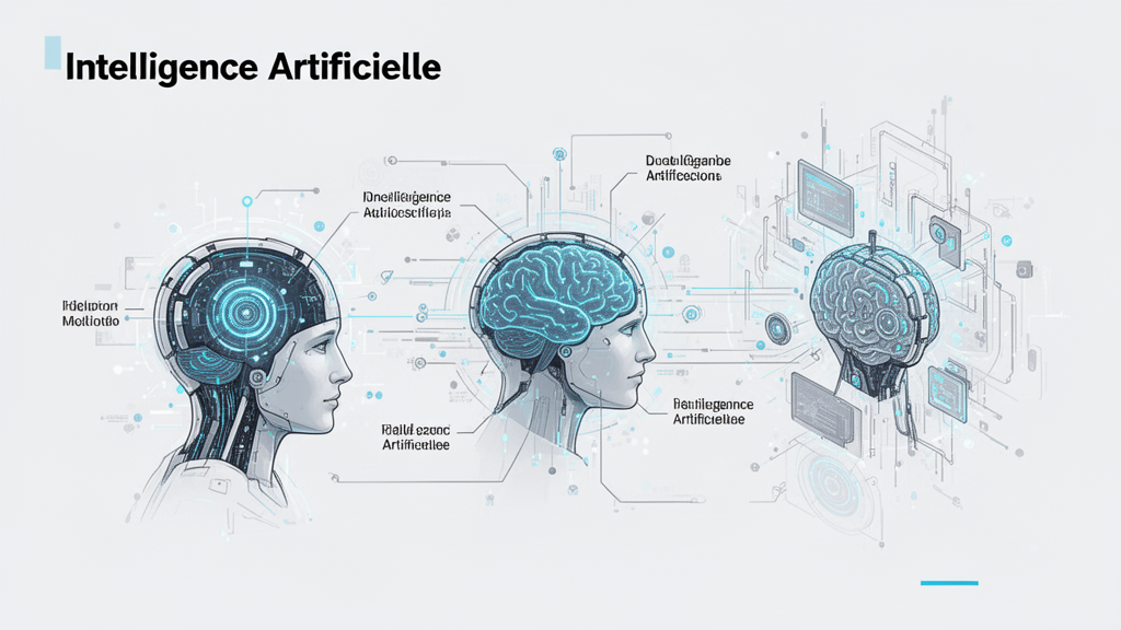 Illustration 3 sur intelligence artificielle Illustration 3 sur intelligence artificielle