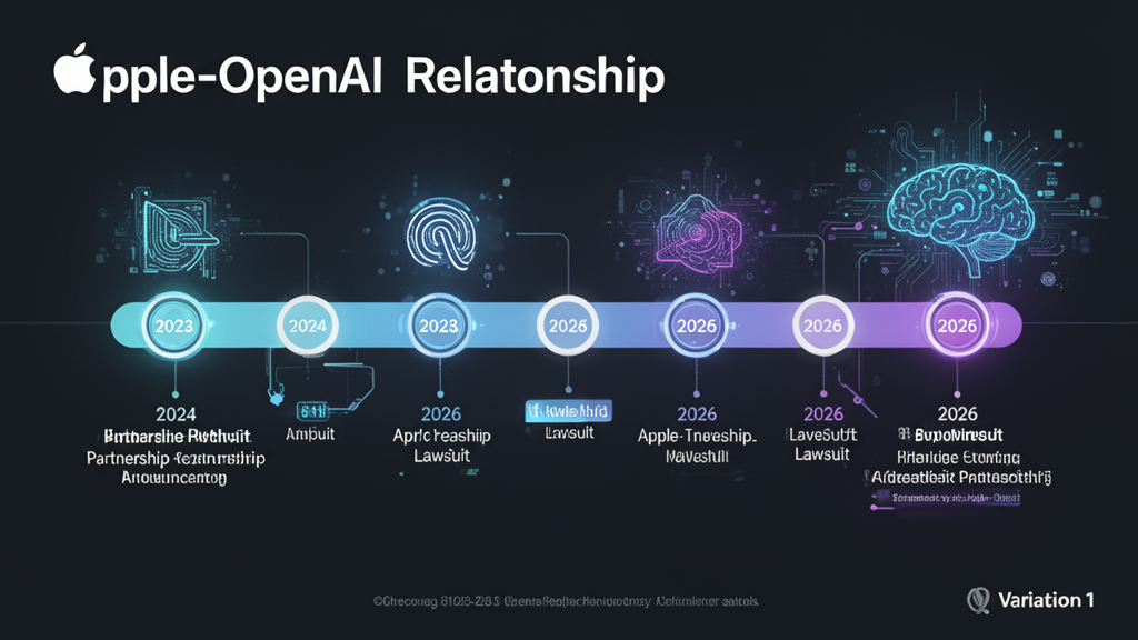 Illustration 1 sur Apple OpenAI procès