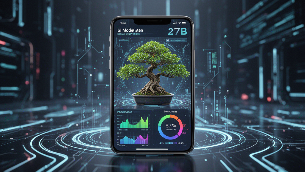 Bonsai 27B : Premier Modèle IA de 27 Milliards sur Smartphone
