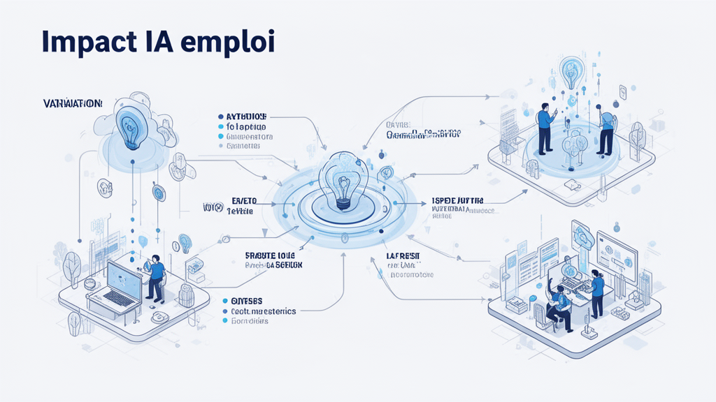 Illustration 3 sur impact IA emploi