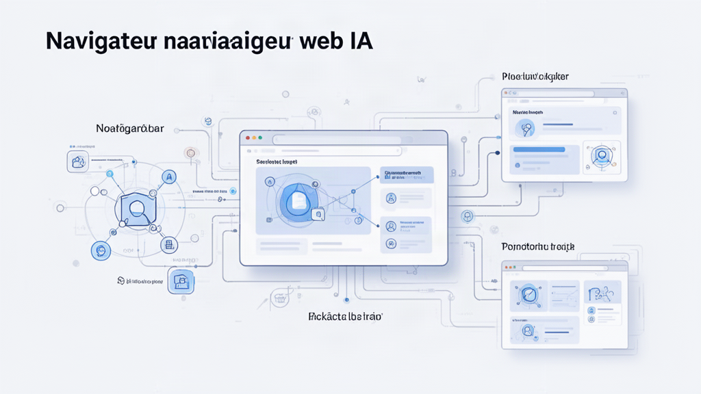 Illustration 3 sur navigateur web IA Illustration 3 sur navigateur web IA