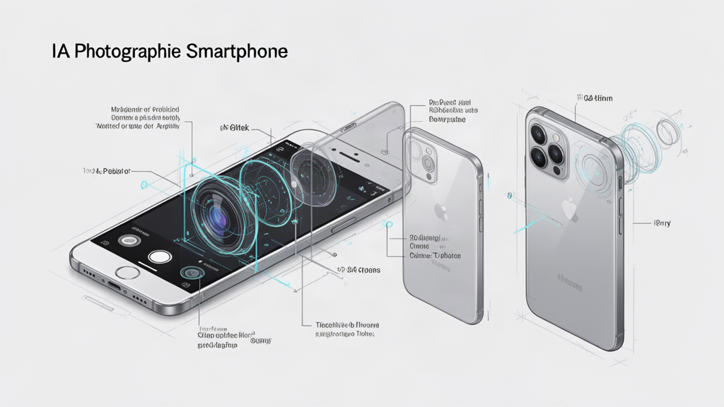 Illustration 3 sur IA photographie smartphone Illustration 3 sur IA photographie smartphone