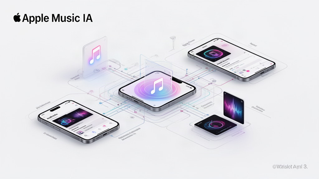 Illustration 3 sur Apple Music IA Illustration 3 sur Apple Music IA