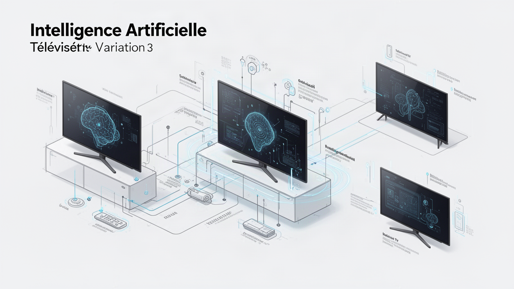 Illustration 3 sur intelligence artificielle téléviseurs Illustration 3 sur intelligence artificielle téléviseurs