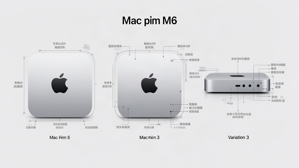 Illustration 3 sur Mac mini M6 Illustration 3 sur Mac mini M6