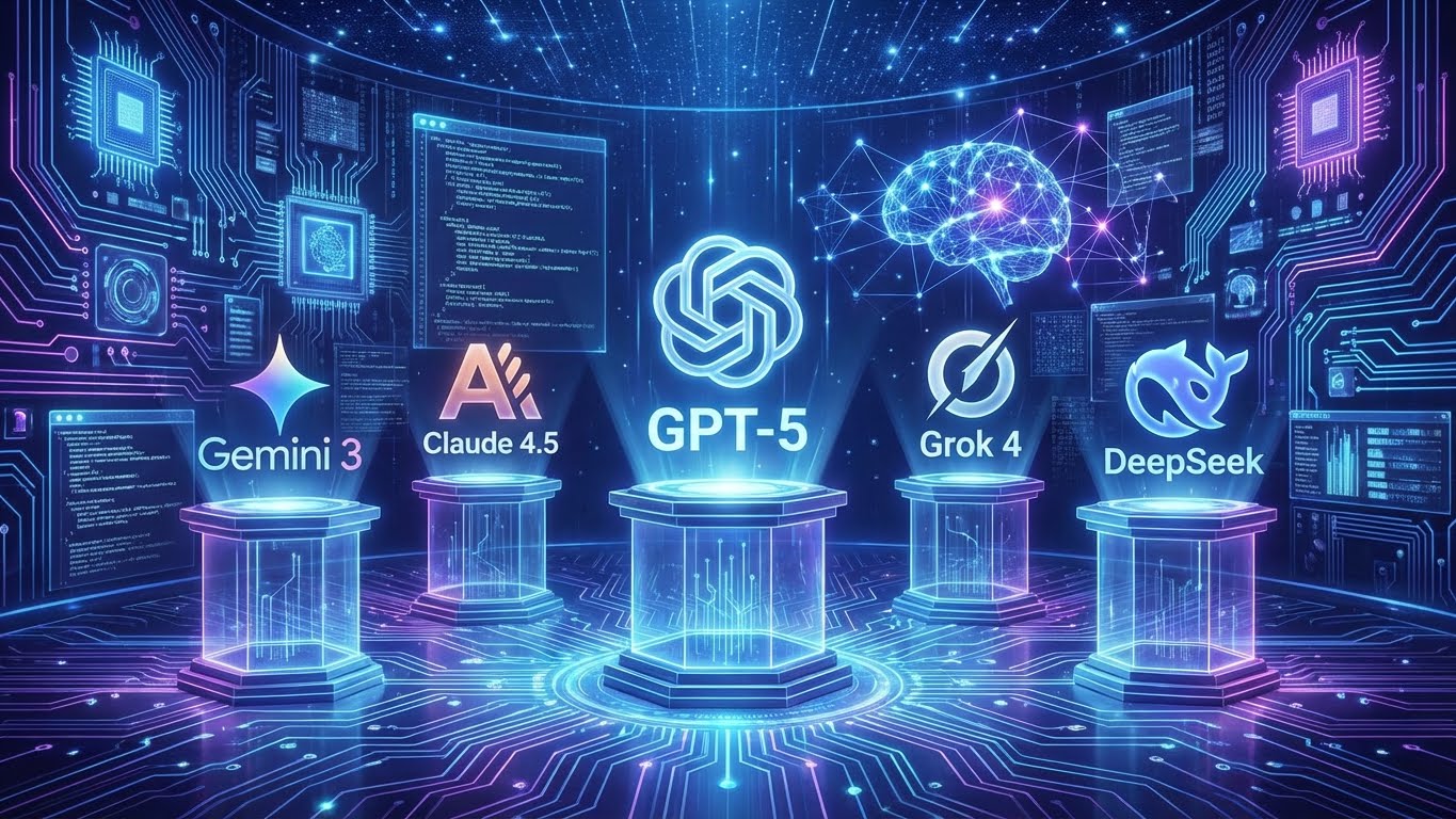 Les 5 modèles d'IA les plus performants en décembre 2025 : le classement définitif