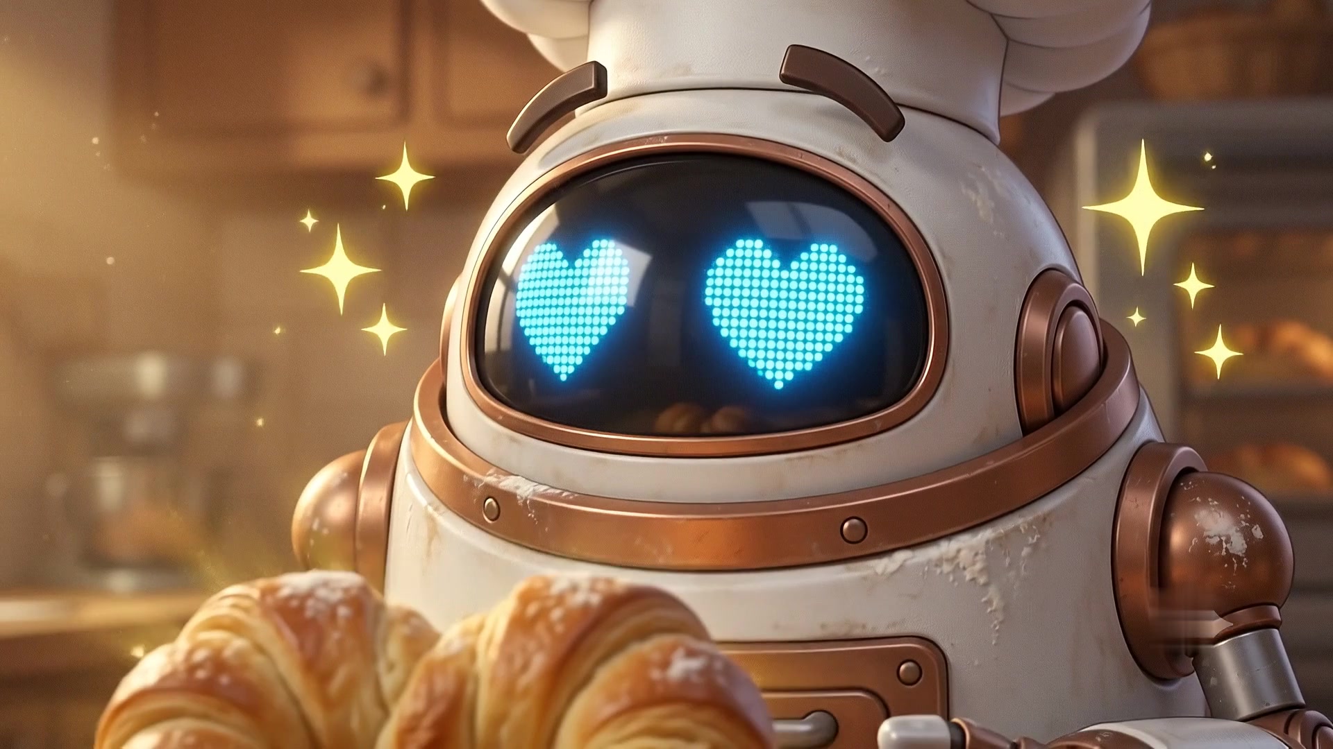 Short Pixar : Miette le robot boulanger